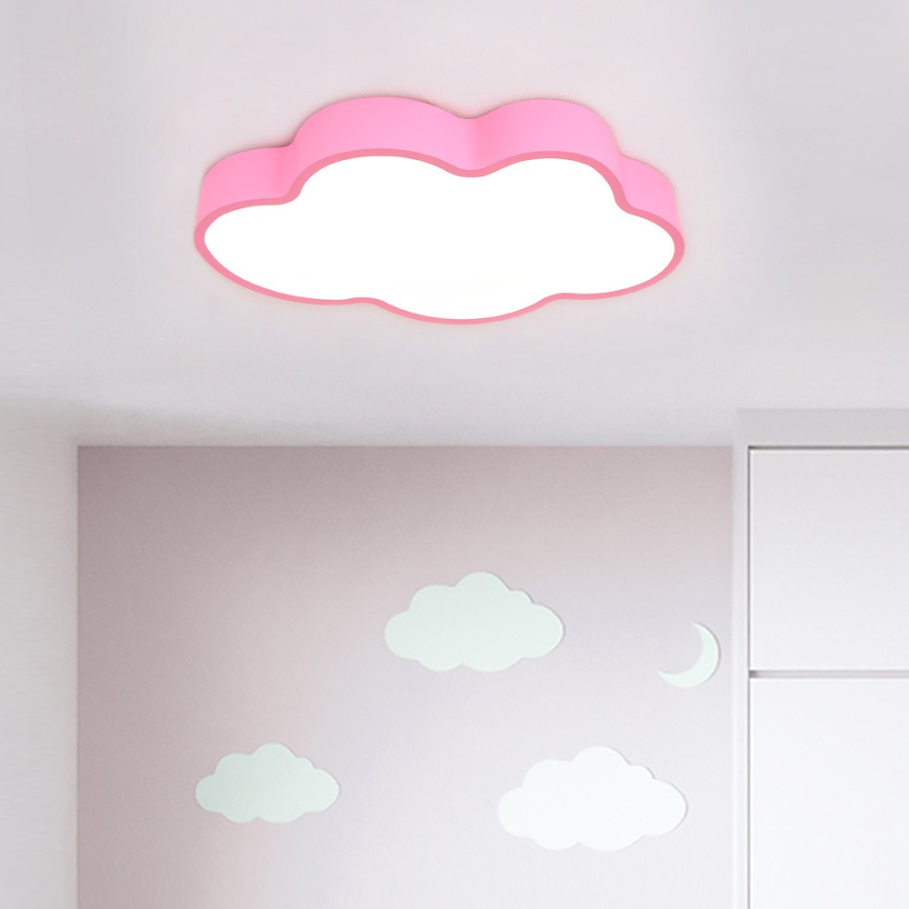 LED 심플 구름 방등 (삼색변환)