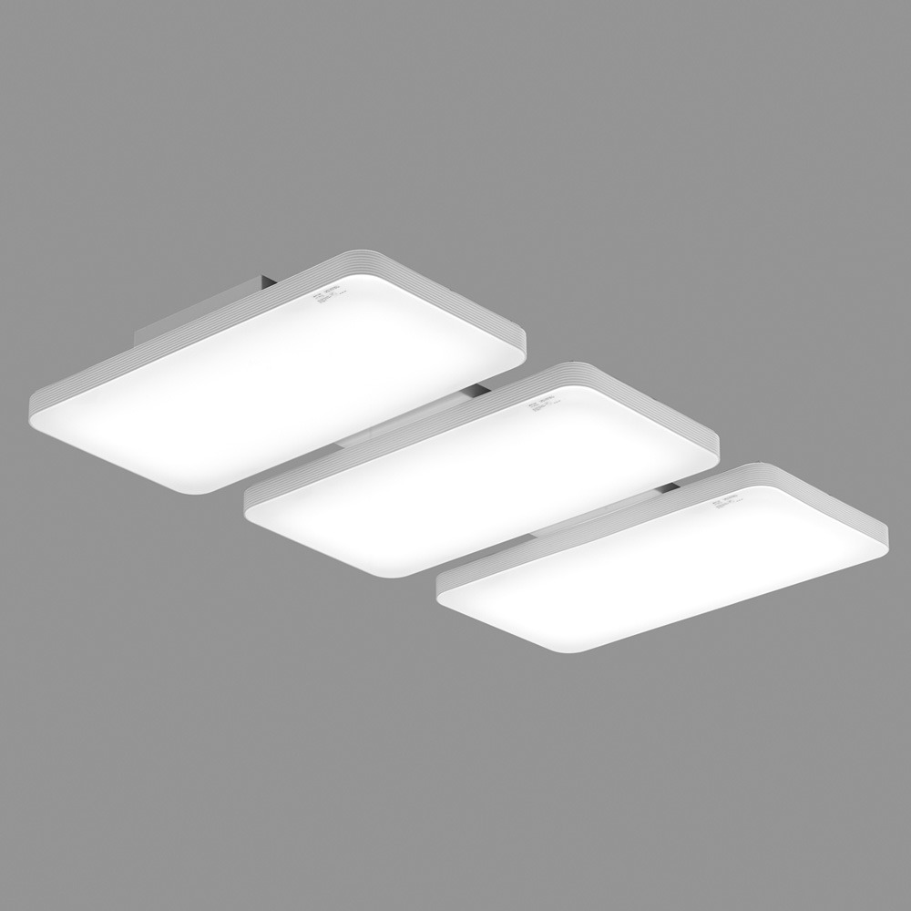 LED 커브 라운드 거실등 (2등 / 3등)