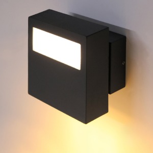 LED 외부 직간접 벽등 6W (다크그레이)