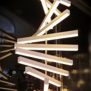 LED 스퀘어 스핀 펜던트 (세로형)