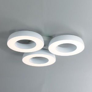 LED 라운딩 시스템 거실등 (3등)