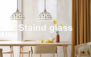 Classic &amp; Stained Glass 레트로 무드 스테인드 글라스
